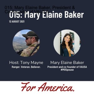 015: Mary Elaine Baker, President & Co-Founder of VAUSA