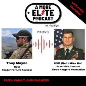 022: Command Sgt. Maj. (Ret.) Mike Hall, Executive Director of Three Rangers Foundation