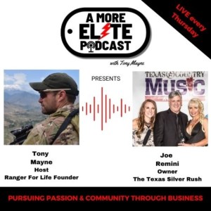 021: Joe Remini, Owner of The Texas Silver Rush and Air Force Veteran - Audio Only