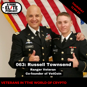 063: Russell Townsend, Ranger Veteran and co-founder of VetCoin - Audio Only