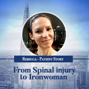 Episode 15 - From Spinal injury to Ironwoman - Rebecca’s Story