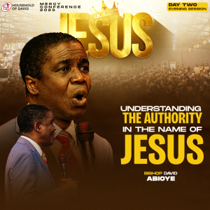 UNDERSTANDING THE AUTHORITY IN THE NAME OF JESUS - BISHOP DAVID ABIOYE - MERCY CONFERENCE 2025 - DAY 2 EVENING