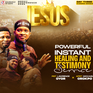 POWERFUL INSTANT HEALING & TESTIMONY SERVICE - APOSTLE MICHAEL OROPKO AND PASTOR LAWRENCE OYOR - MERCY CONFERENCE 2025 - DAY 3 EVENING