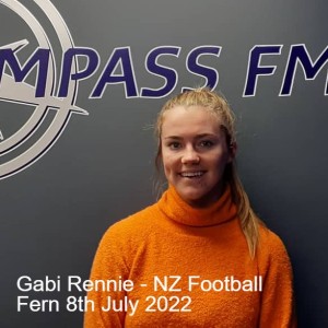 Gabi Rennie - NZ Football Fern 8th July 2022