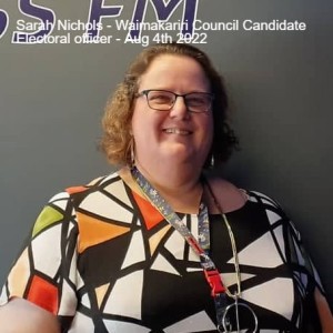 Sarah Nichols - Waimakariri Council Candidate Electoral officer - Aug 4th 2022