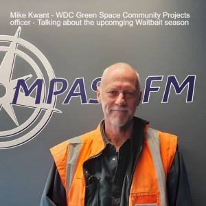 Mike Kwant - WDC Green Space Community Projects officer - Talking about the upcomging Waitbait season