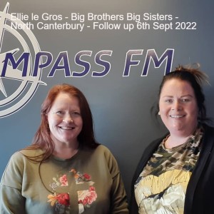 Ellie le Gros - Big Brothers Big Sisters - North Canterbury - Follow up 6th Sept 2022