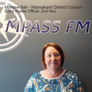 Monese Ball - Waimakariri District Council - Solid Waste Officer 2nd Nov