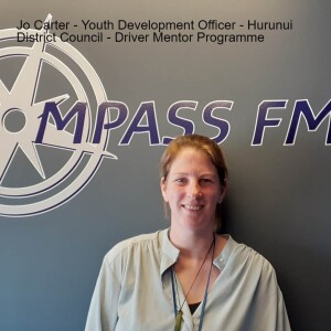 Jo Carter - Youth Development Officer - Hurunui District Council - Driver Mentor Programme - 1st Dec