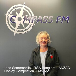 Jane Sommerville - RSA Rangiora ANZAC Display Competition - 5th April 2023