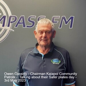 Owen Cassidy - Chairman Kaiapoi Community Patrols 3rd May 2023