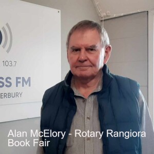 Allan McElroy - Rangiora Rotary Bookfair - 24th August