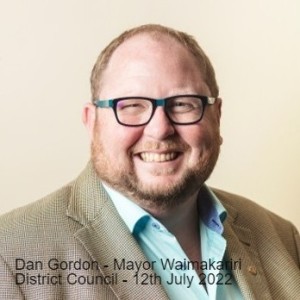 Dan Gordon - Mayor Waimakariri District Council - 12th July 2022