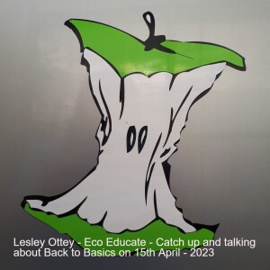 Lesley Ottey - Eco Educate - Catch up and talking about Back to Basics on 15th April