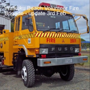 Guy Hann - Waikuku Beach Volunteer Fire Brigade - Restricted fire season - 3rd Feb 2023