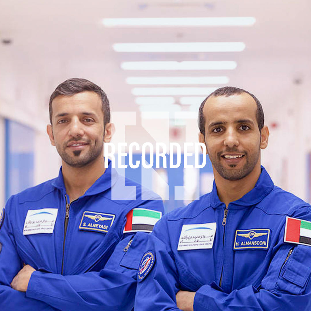 18: Hazza and Dr Sultan’s training for space travel at Nasa