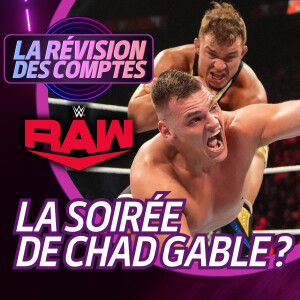 Révision WWE RAW 4 sept. 2023 | Le mâle Alpha...