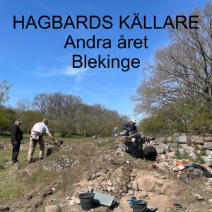 67. Grävningar vid Hagbards Källare - andra året BLEKINGE