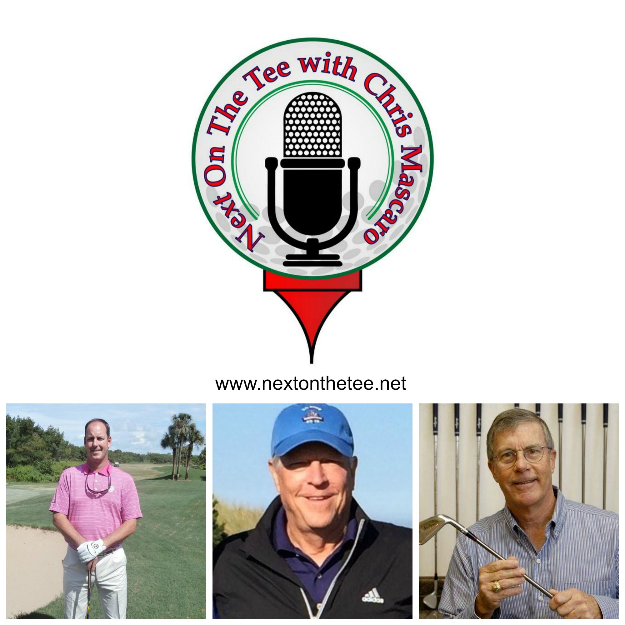 PGA Professional Chris Sheehan, Author & former Producer at ESPN and the Golf Channel Keith Hirshland, and 