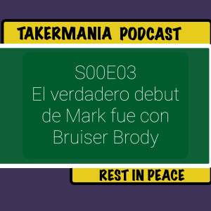 El verdadero debut de Mark fue con Bruiser Brody...