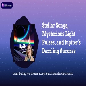 Stellar Songs, Mysterious Light Pulses, and Jupiter’s Dazzling Auroras