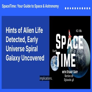 Hints of Alien Life Detected, Early Universe Spiral Galaxy Uncovered