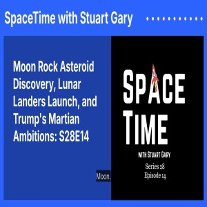 Moon Rock Asteroid Discovery, Lunar Landers Launch, and Trump’s Martian Ambitions: S28E14