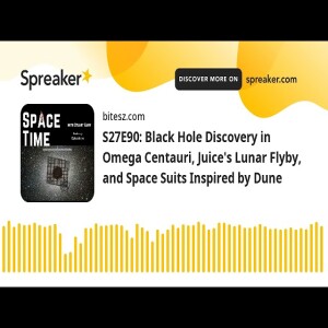 S27E90: Black Hole Discovery in Omega Centauri, Juice’s Lunar Flyby, and Space Suits Inspired by Dun