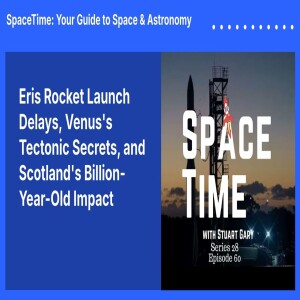 Eris Rocket Launch Delays, Venus’s Tectonic Secrets, and Scotland’s Billion-Year-Old Impact