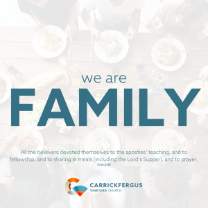 We Are Family; Part 3 // Sunday 28th January 2024