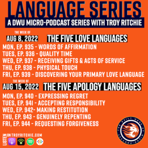 Language Series: Discovering Your Primary Love Language