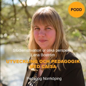 Studiemotivation ur olika perspektiv, med Lena Boström - Utveckling och pedagogik med Caisa