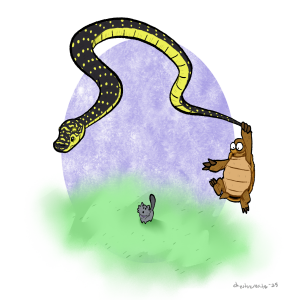 Jasmine and Gracie Explore Snakes, part 1