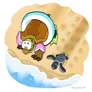 Jasmine and Gracie Explore Turtles