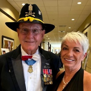 ”Earning the Medal of Honor, crazy ex-girlfriends, and stories you just can’t make up”, with Medal of Honor recipient and legendary story teller, Ret US Army Command SgtMaj, Bob Patterson