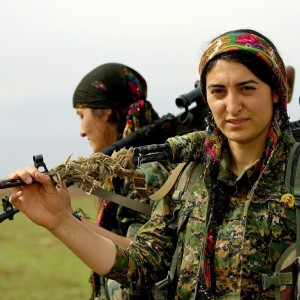 The most savage women alive? Maybe. Fighting ISIS along-side the all-female YPJ, with Ret. USAF MSgt Eric Ballester