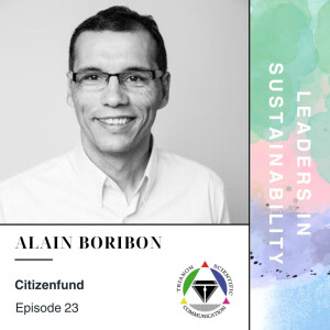 Episode 23 - Alain Boribon (Citizen Fund)