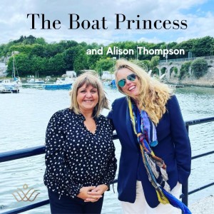 Princess at home in Plymouth with Alison Thompson from Princess Yachts