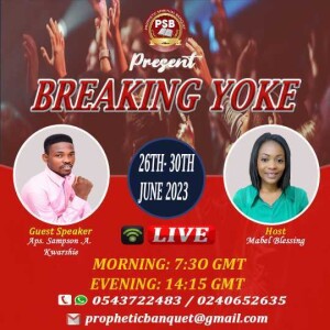 BREAKING YOKE EPISODE 5 ( BREAKING YOKE OF PORVERTY AND  SLAVERY 2 )