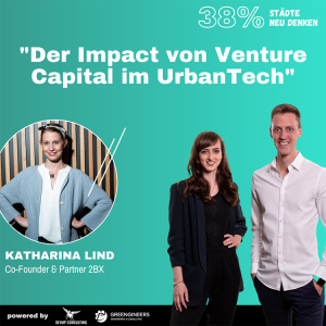 086 Katharina Lind von 2bX⎮Der Impact von Venture Capital im UrbanTech