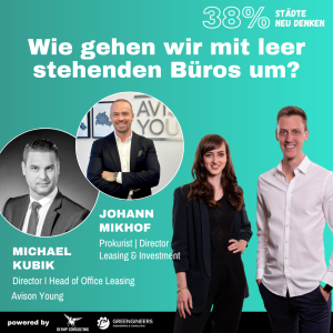 145 Johann Mikhof & Michael Kubik von Avison Young | Wie gehen wir mit leer stehenden Büros um?