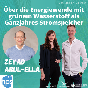 #017 mit Co-Founder und Geschäftsführer von HPS Zeyad Abul-Ella – Energiewende mit grünem Wasserstoff als Ganzjahres-Stromspeicher