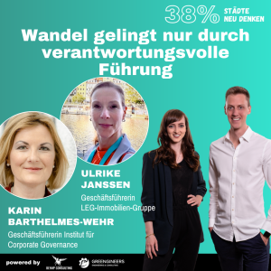 147 Karin Barthelmes-Wehr vom ICG & Ulrike Janssen von der LEG | Wandel gelingt nur durch verantwortungsvolle Führung