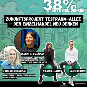 176 Isabel Glavašević & Hannah Guionneau | Zukunftsprojekt Testraum-Allee (Offenbach) – den Einzelhandel neu denken