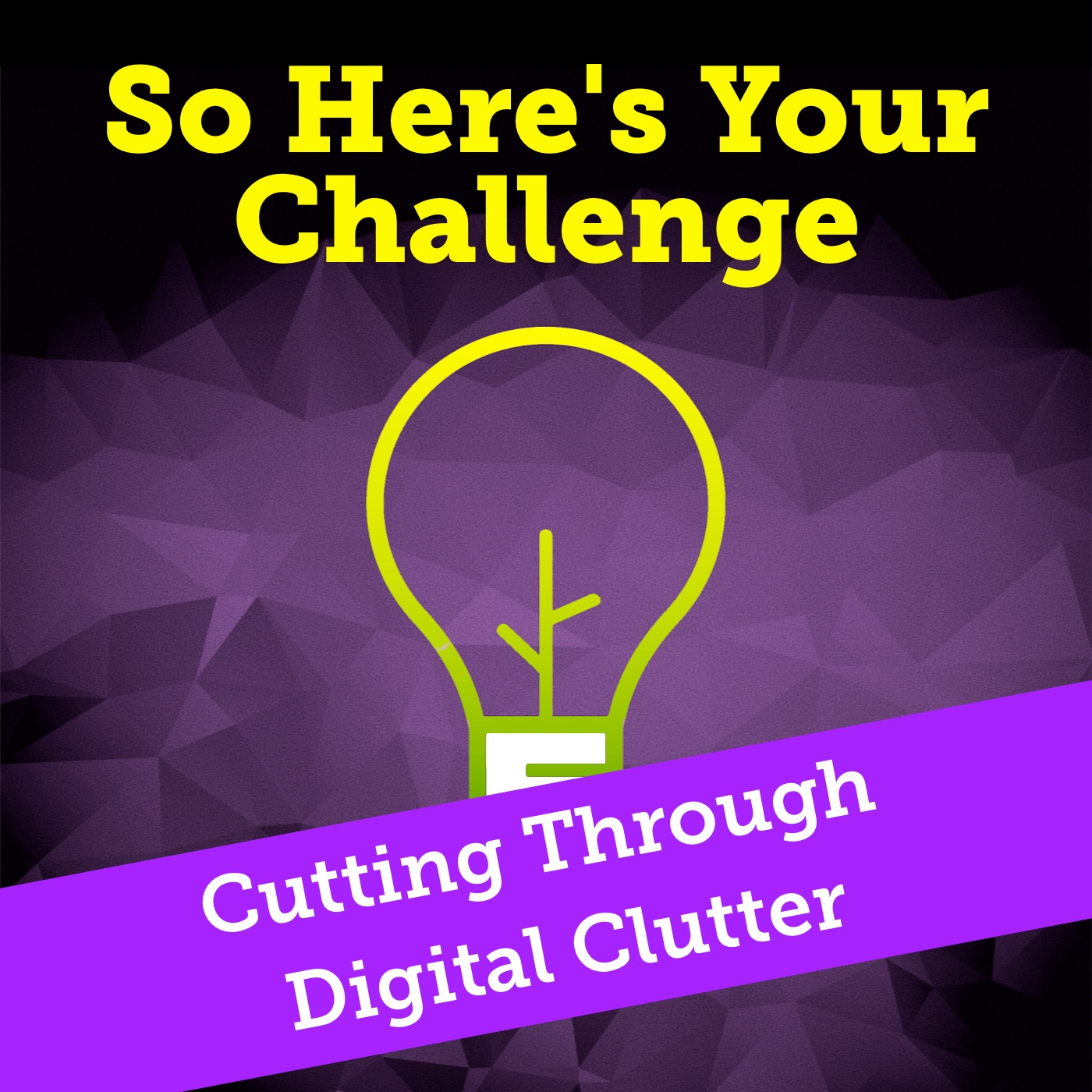So Here’s Your Challenge