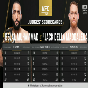 UFC 315 Review Muhammad vs Maddalena