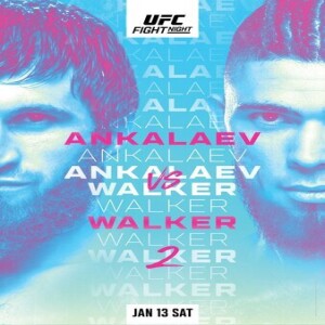 UFC Fight Night Magomed Ankalaev vs Johnny Walker