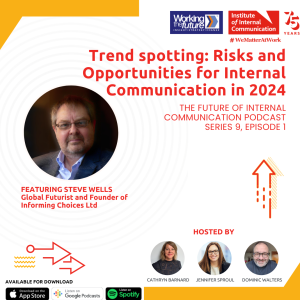 Trend Spotting: Risks and Opportunities for Internal Communication in 2024 with Steve Wells