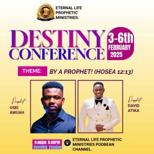DESTINY CONFERENCE (DAY 3) MORNING SESSION