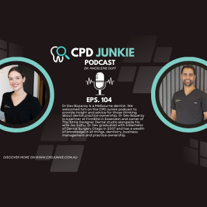 Dr Dev Boparoy CPD Junkie Podcast